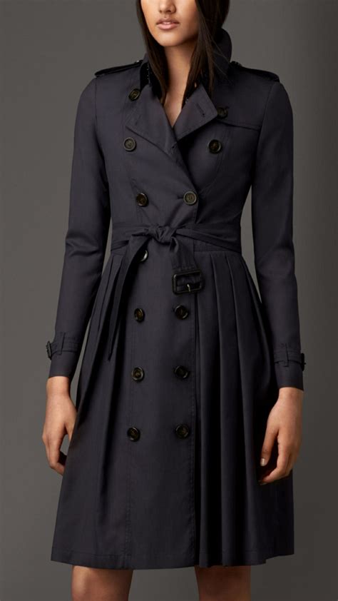 impermeable burberry noir femme